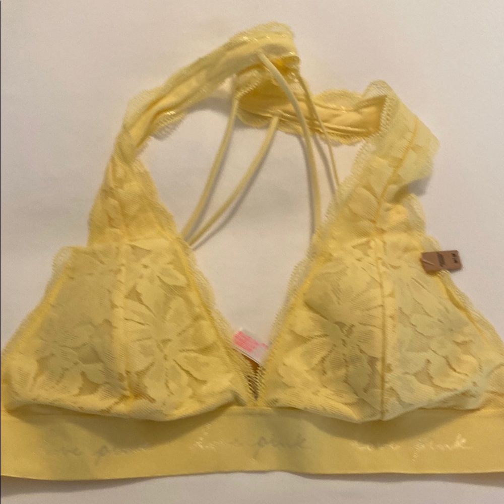 Yellow Lace Bralette